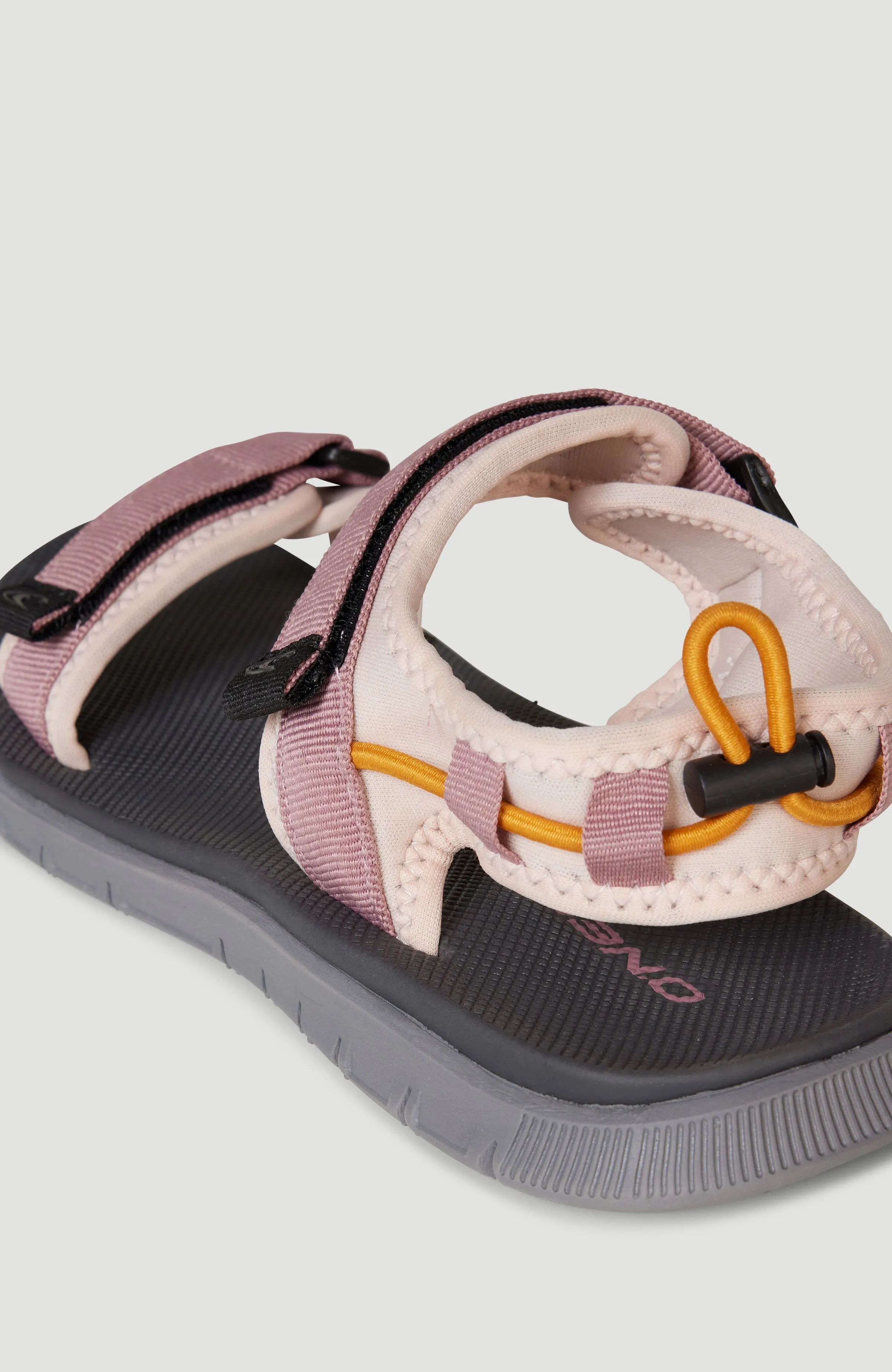 Mia Strap Sandals | Peach Whip Colour Block