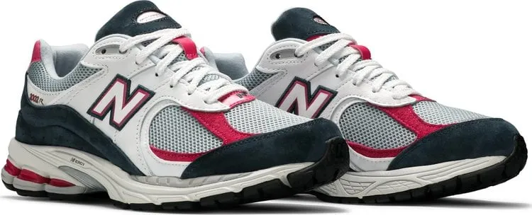 New Balance 2002 'Petrol Exuberant Pink' sneakers, white