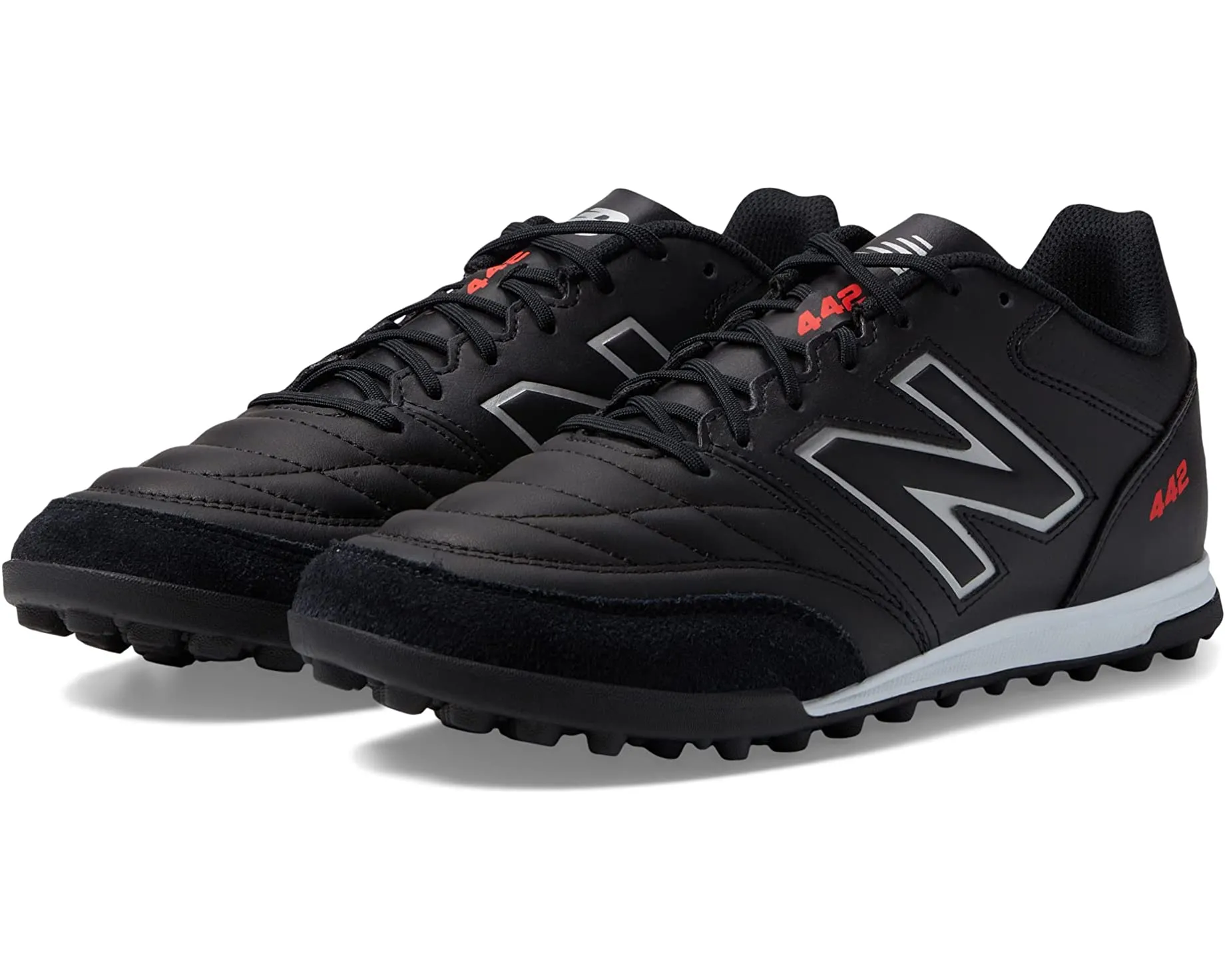 New Balance 442V2 Team TF sneakers, black/red