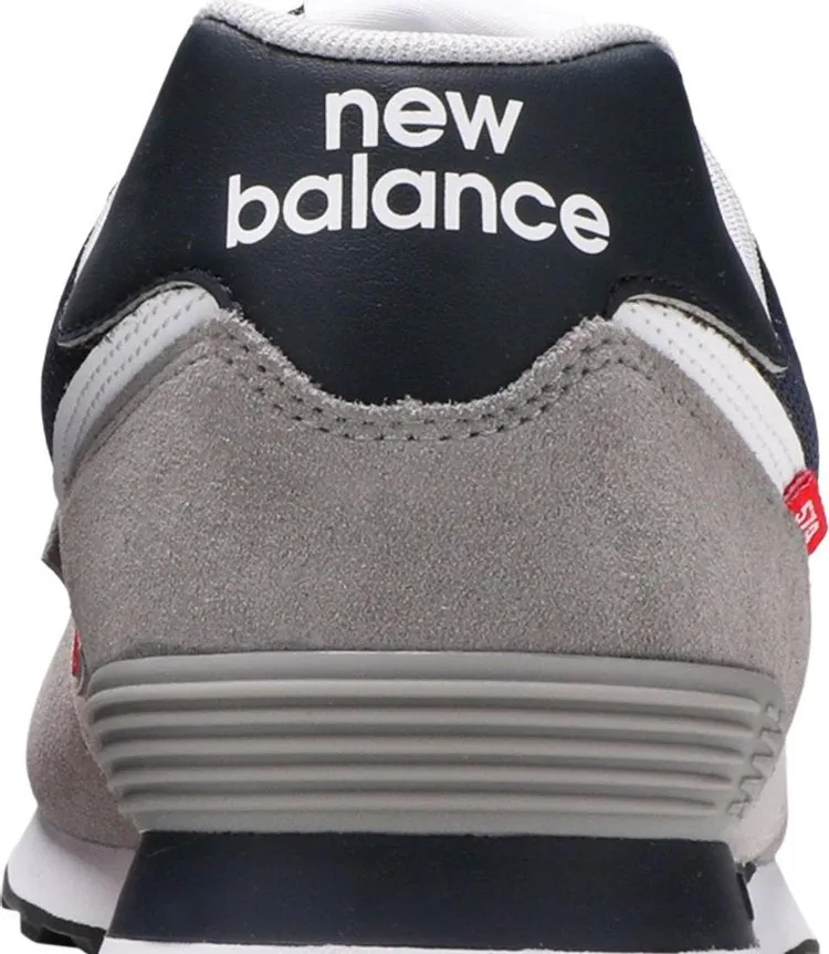 New Balance 574 Marblehead Velocity Red sneakers, gray