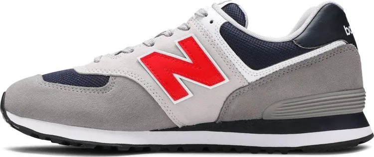 New Balance 574 Marblehead Velocity Red sneakers, gray