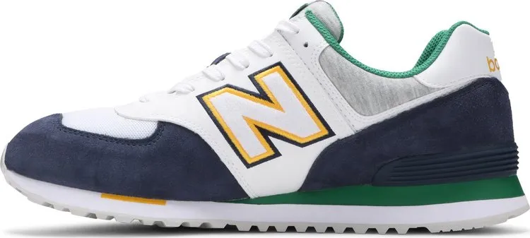 New Balance 574 'Varsity Green Indigo' sneakers, blue