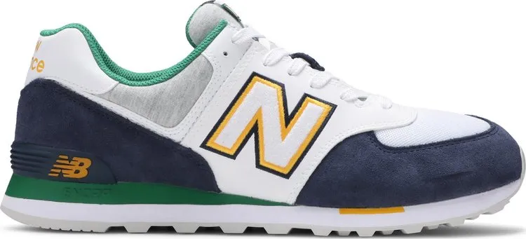 New Balance 574 'Varsity Green Indigo' sneakers, blue