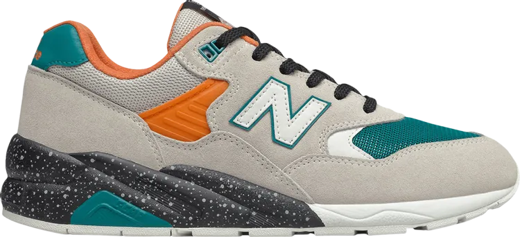 New Balance 580 'Khaki Amazonite' sneakers, brown