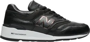 New Balance 997 'Black Gold' sneakers, black