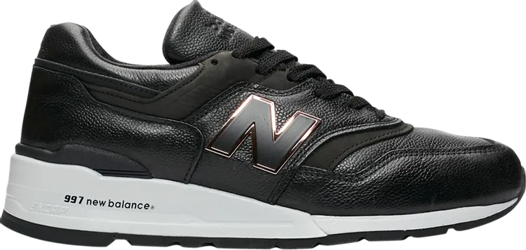 New Balance 997 'Black Gold' sneakers, black