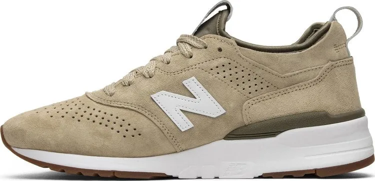 New Balance 997 Deconstructed 'Bone' Sneakers, Tan