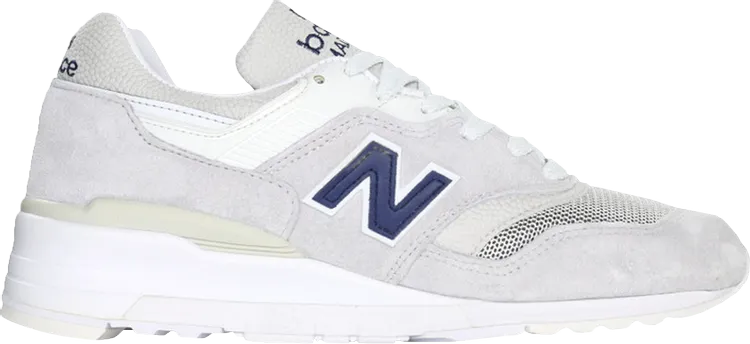 New Balance 997 Suede 'Off White' Sneakers, white