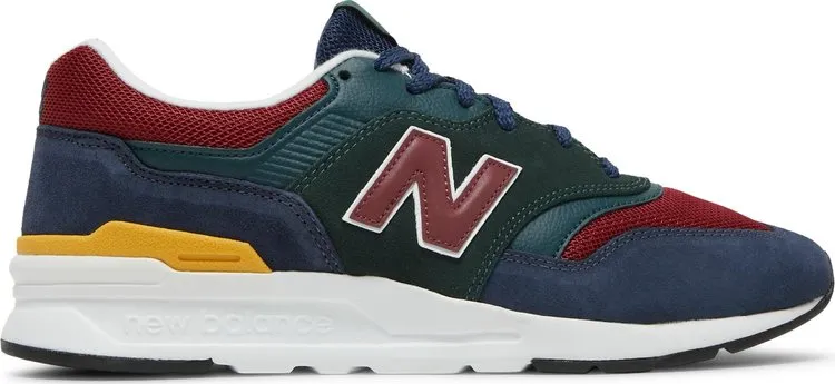 New Balance 997H 'Emerald Burgundy' sneakers, green