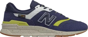 New Balance 997H 'Pigment Sulpher Yellow' sneakers, blue