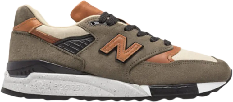 New Balance 998 Made in USA 'Military Green' sneakers, brown