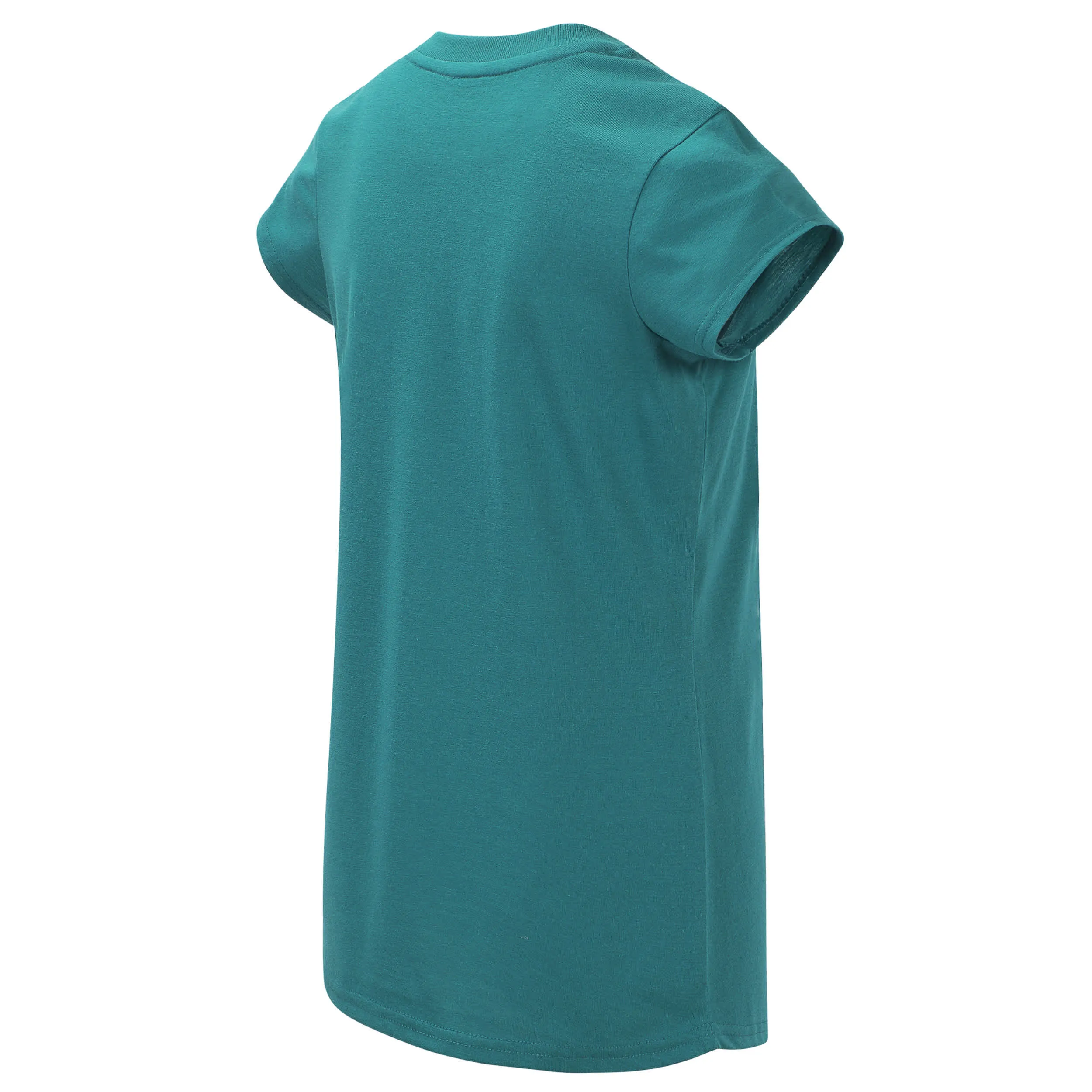 New Balance Girls Amazonite Short Sleeve Graphic Tee