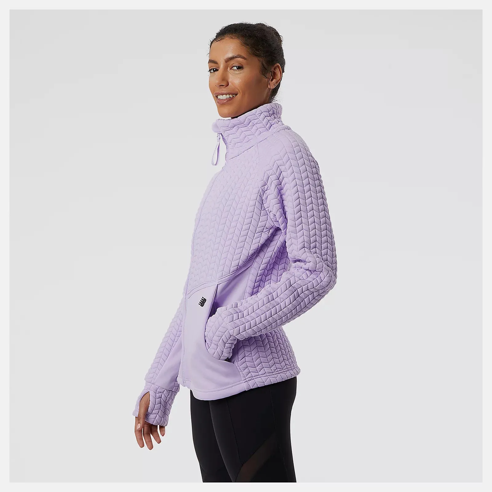 New Balance | Heatloft Athletic Jacket | Women's | Cyber Lilac