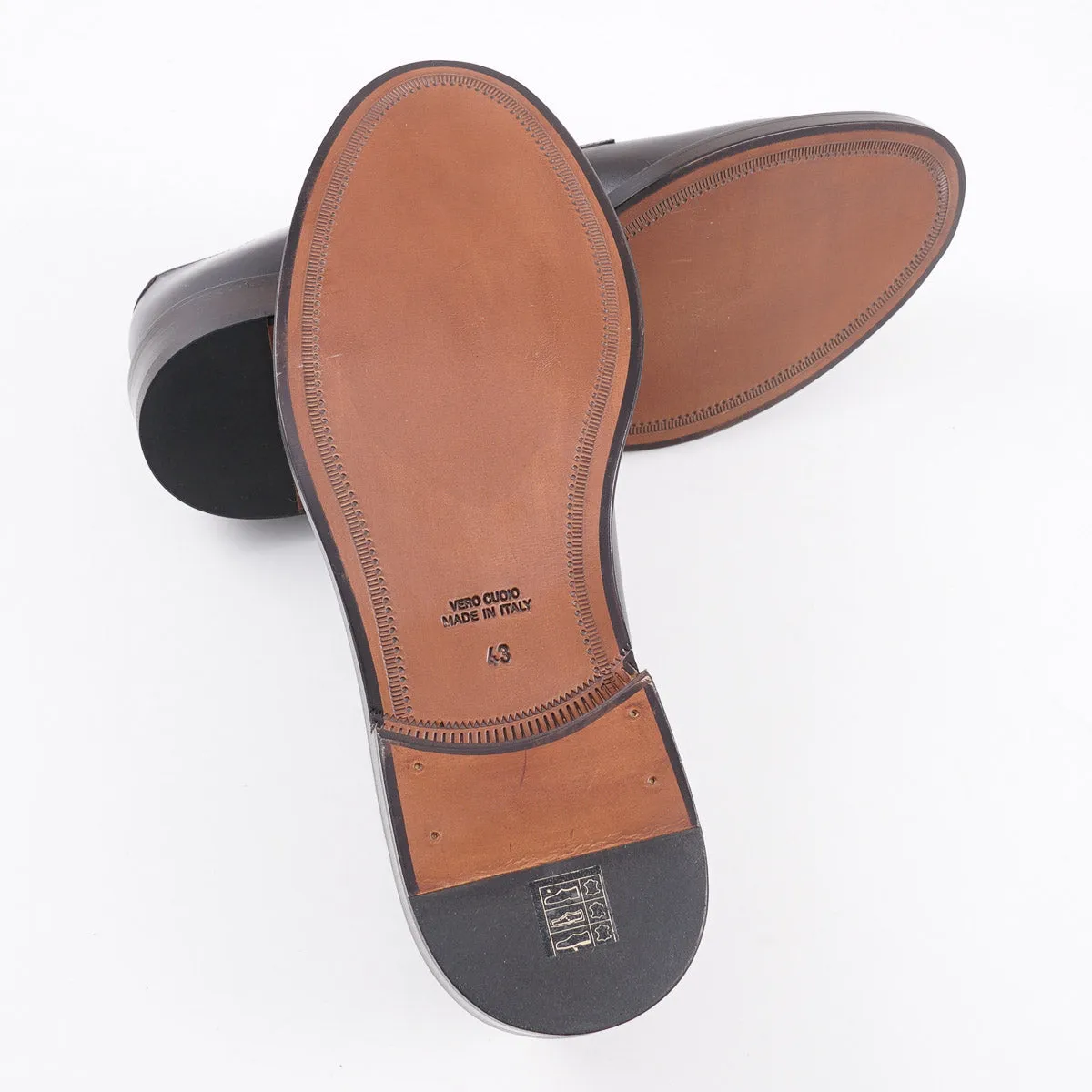 Peserico Calfskin Derby with Leather Sole