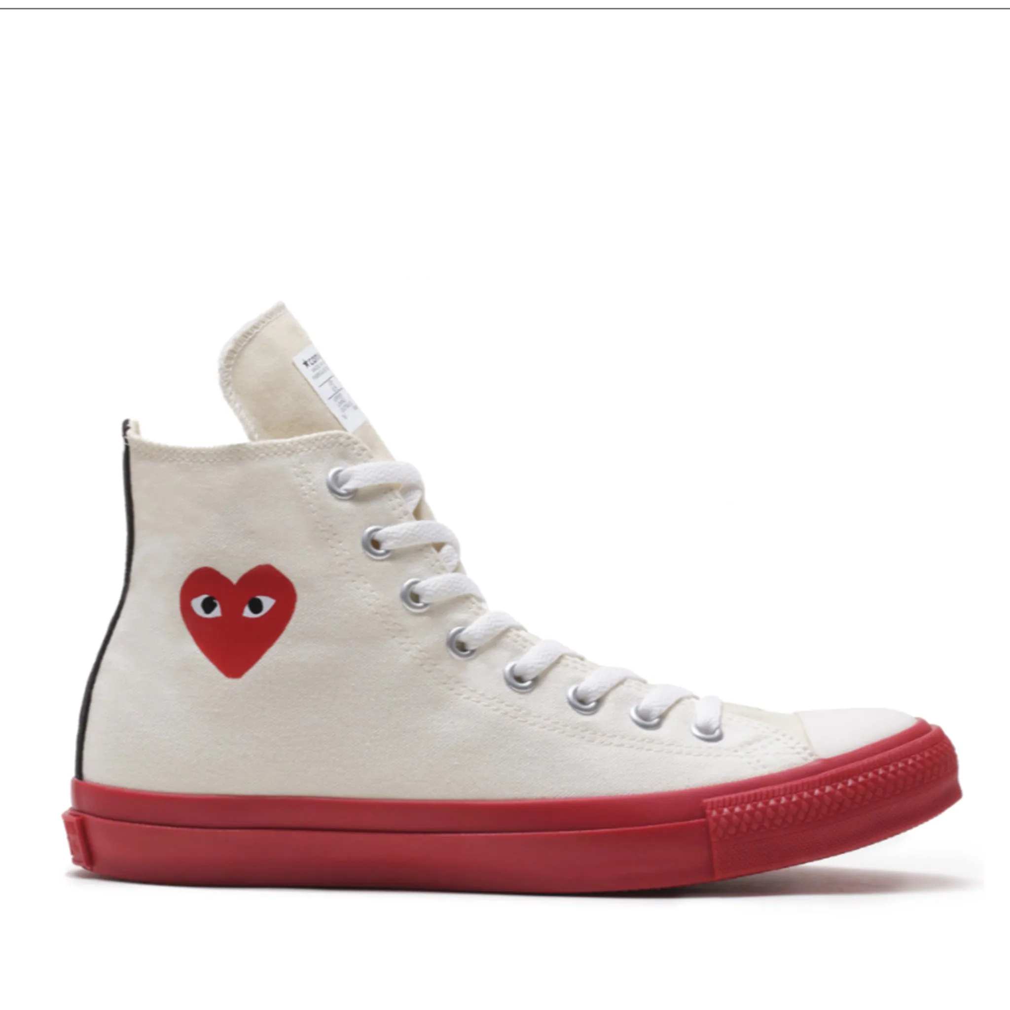 PLAY COMME DES GARÇONS Converse Chuck Taylor High (White)