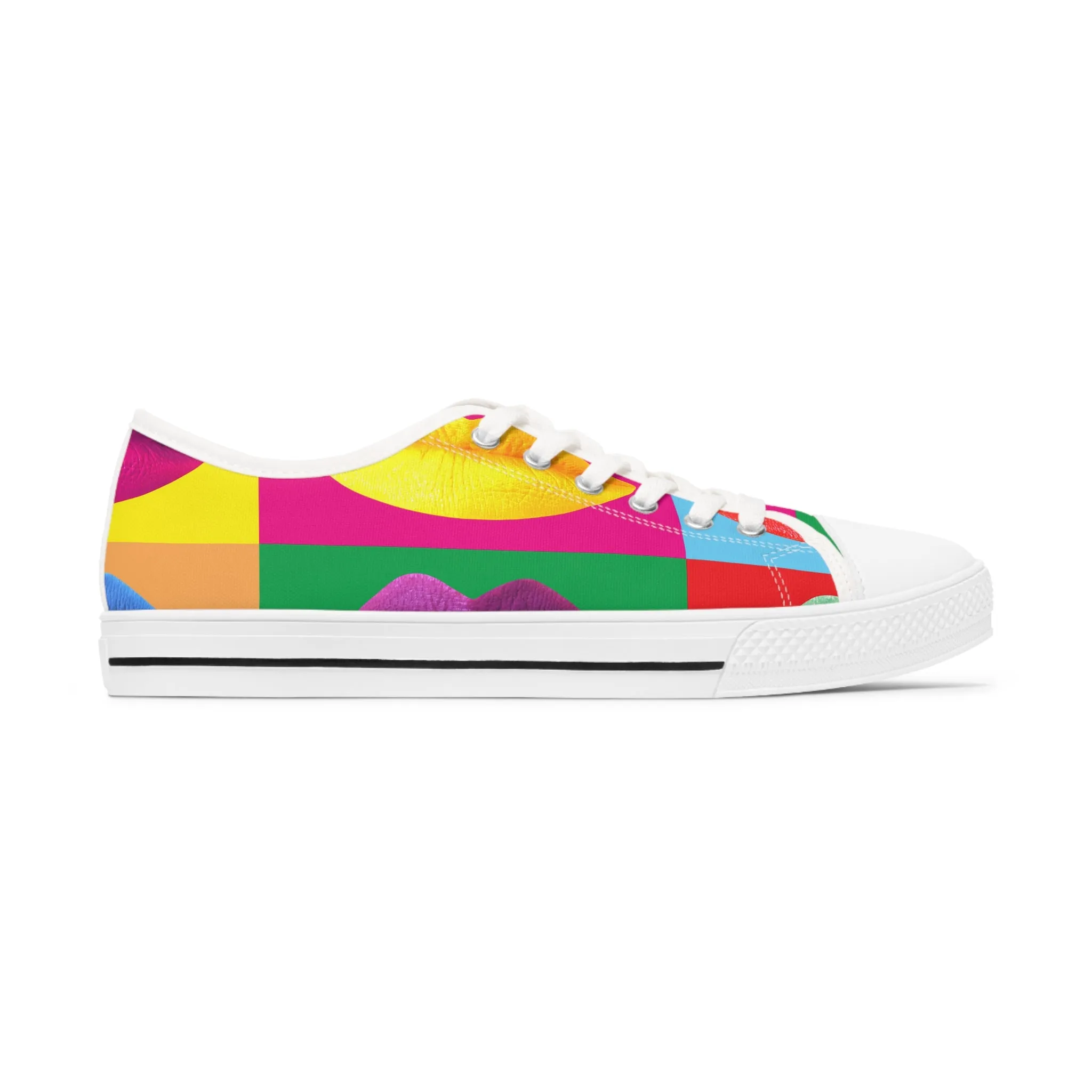 Pop Mouth - Inovax Woman's Low Top Sneakers