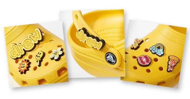 Rare Limited Edition Crocs X Justin Bieber with Drew - Classic Clog!