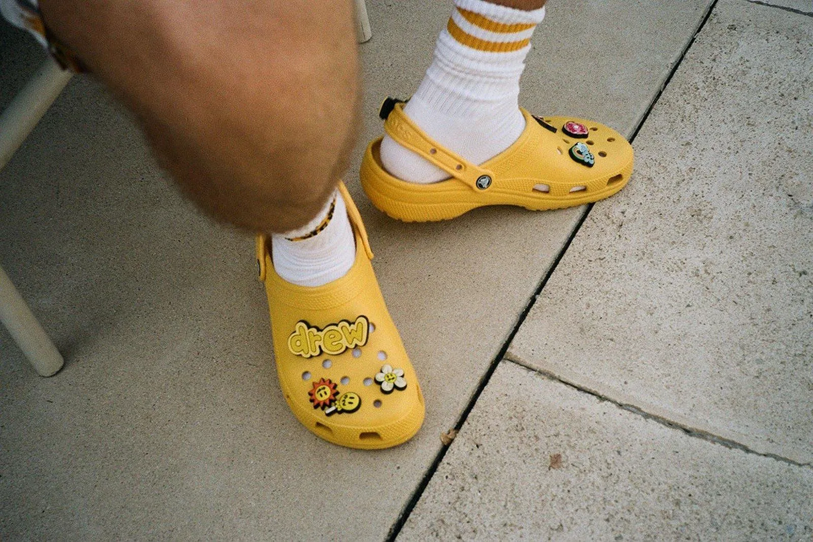 Rare Limited Edition Crocs X Justin Bieber with Drew - Classic Clog!