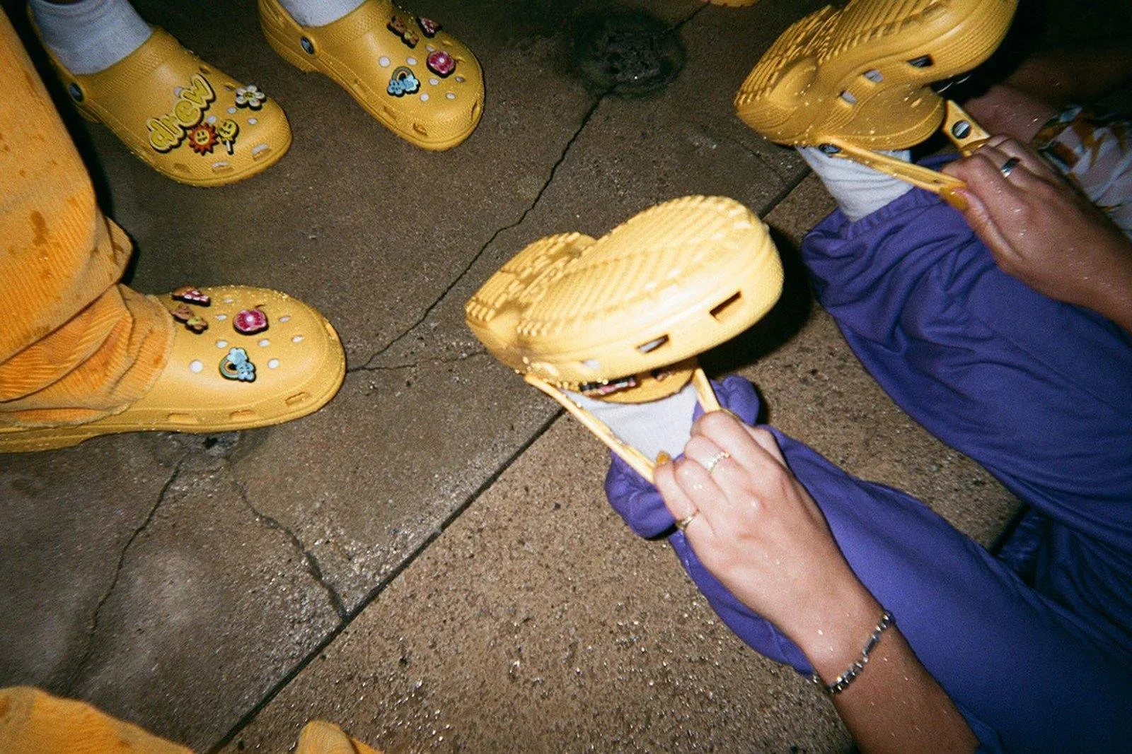 Rare Limited Edition Crocs X Justin Bieber with Drew - Classic Clog!