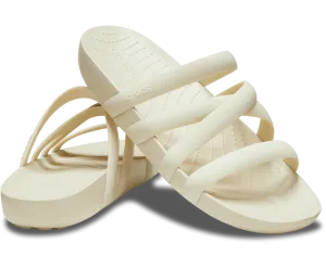 Splash Strappy Sandal - bone