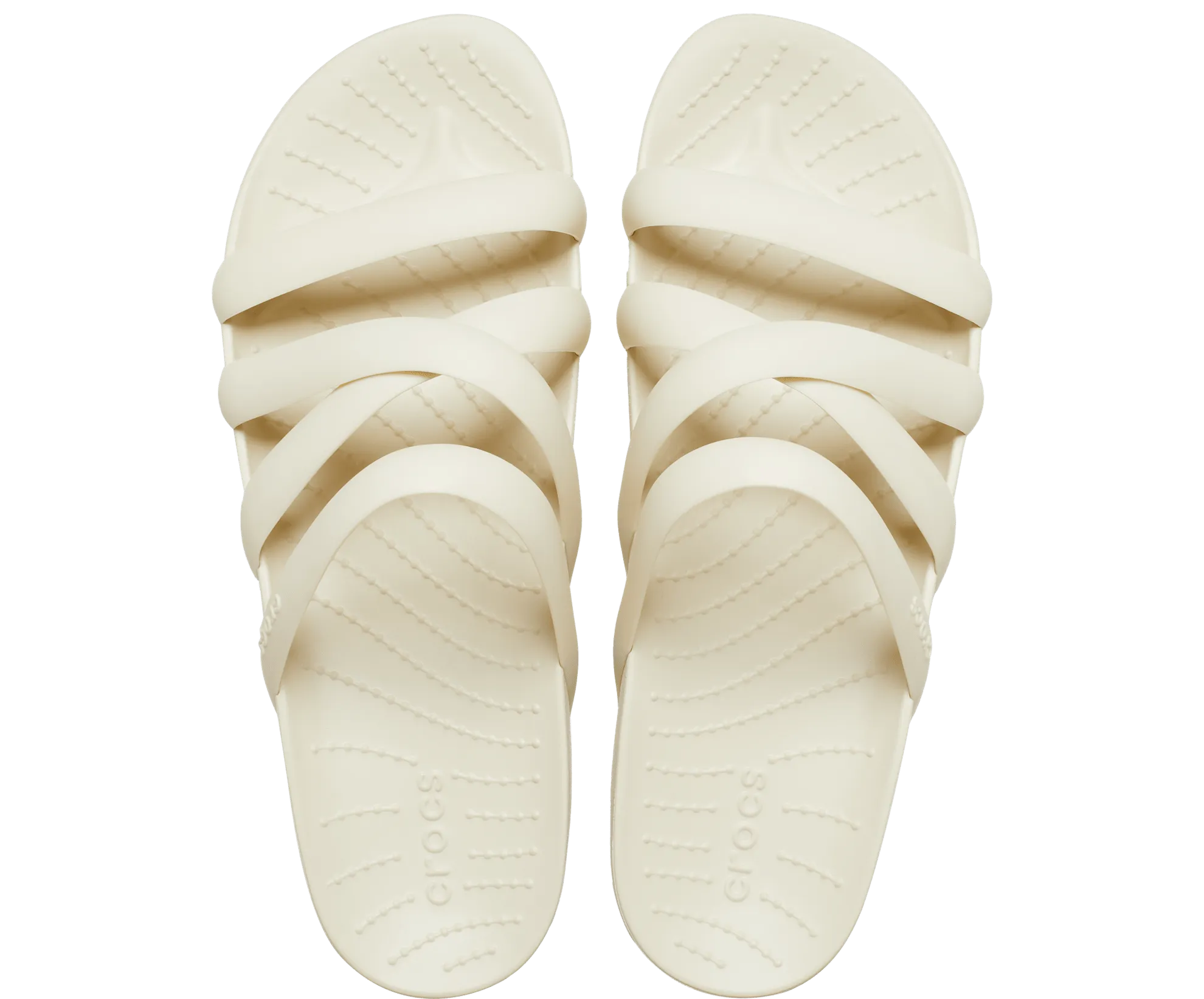 Splash Strappy Sandal - bone