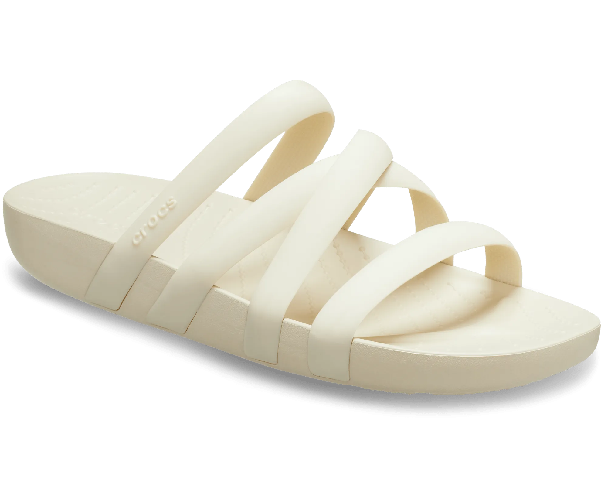 Splash Strappy Sandal - bone