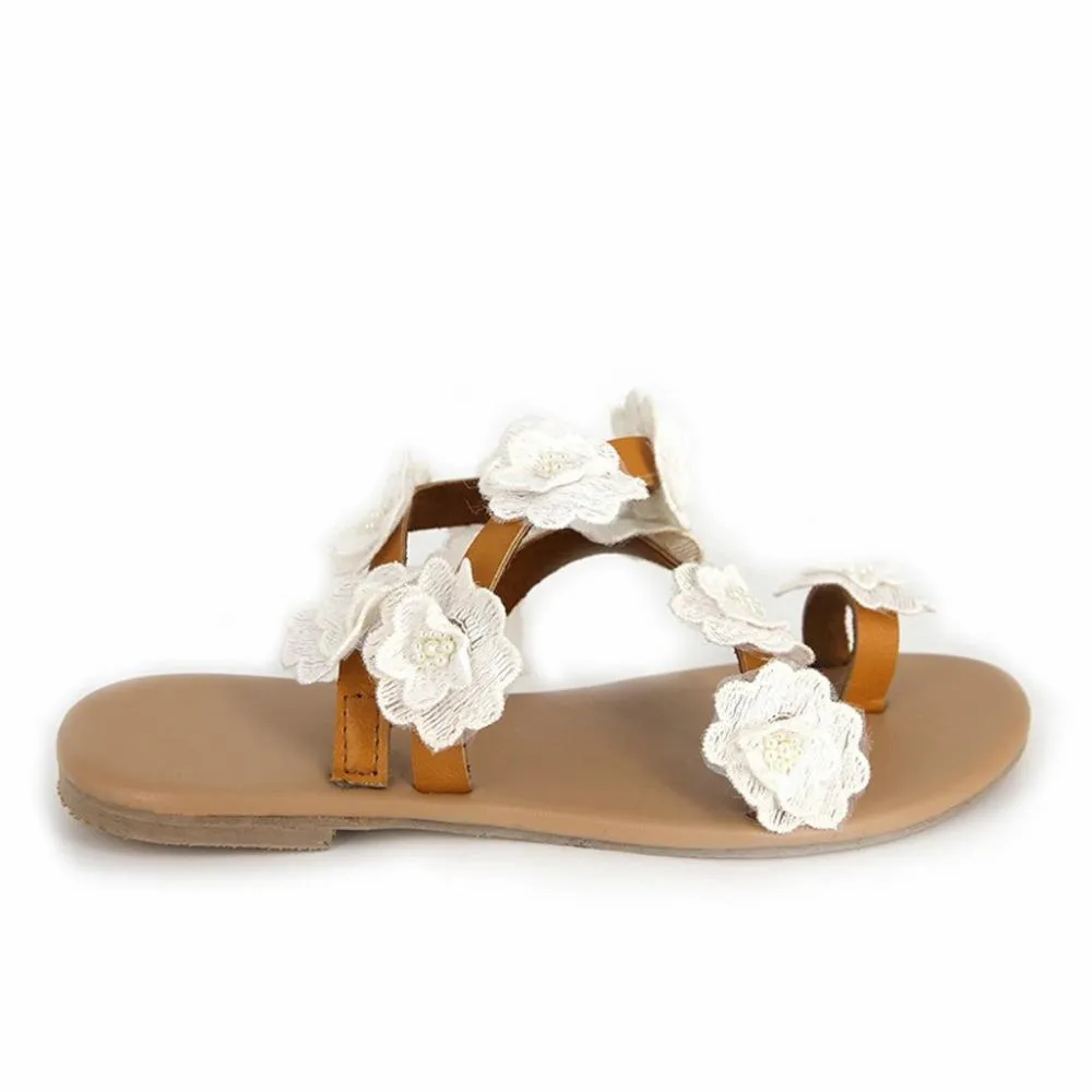 Summer Rome Beach Flat Bottom Sandals Shoes