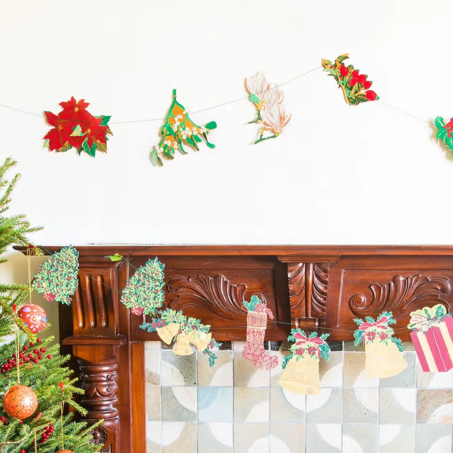 Traditional Christmas Garland