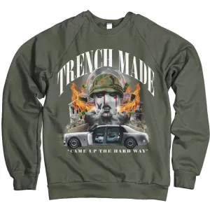 Trench Made Soldier - Olive Crewneck Sweatshirt