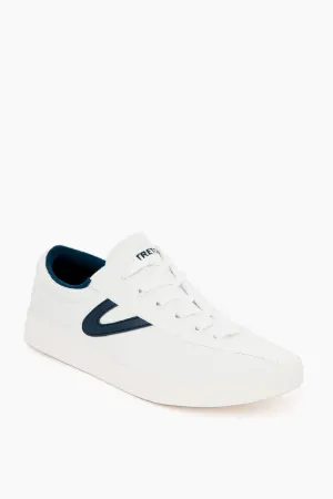 Women's Navy Nylite Canvas Sneakers