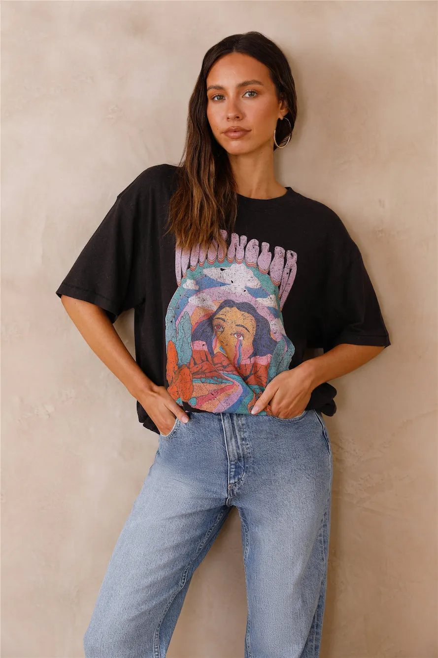 WRANGLER Slouch Tee Rainbow Tears